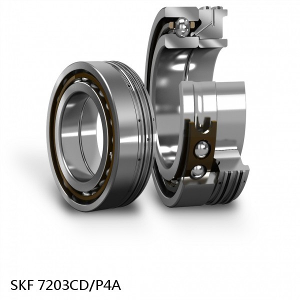 7203CD/P4A SKF Super Precision,Super Precision Bearings,Super Precision Angular Contact,7200 Series,15 Degree Contact Angle